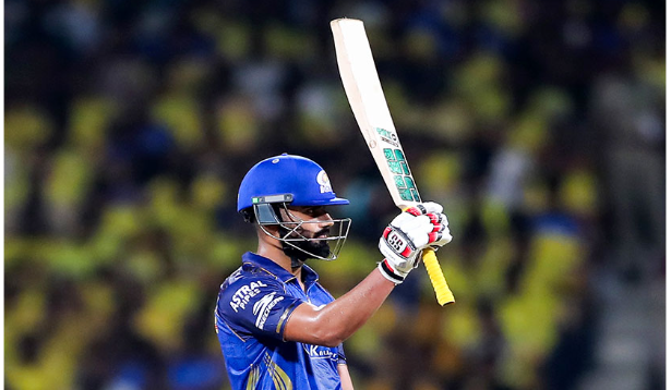 Mumbai Indian batter Naman Dhir blasts 173 off 64 in Sher-e-Punjab T20 League
