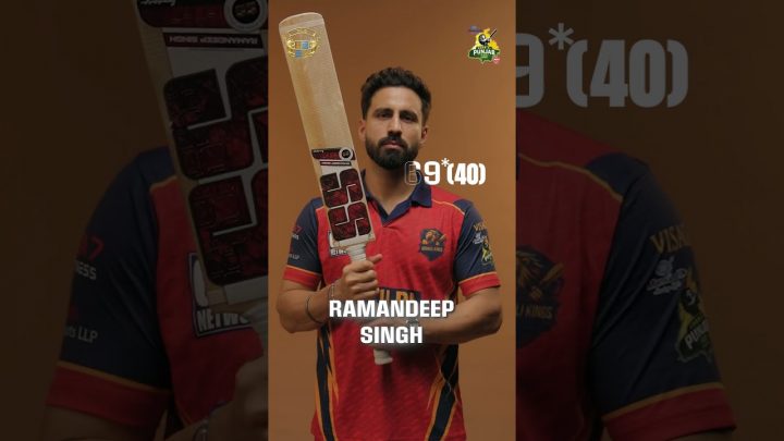 RAMBO ROARS! 🦁Ramandeep singh brings the thunder with a blazing 69(40)* against Amritsar Soormas!