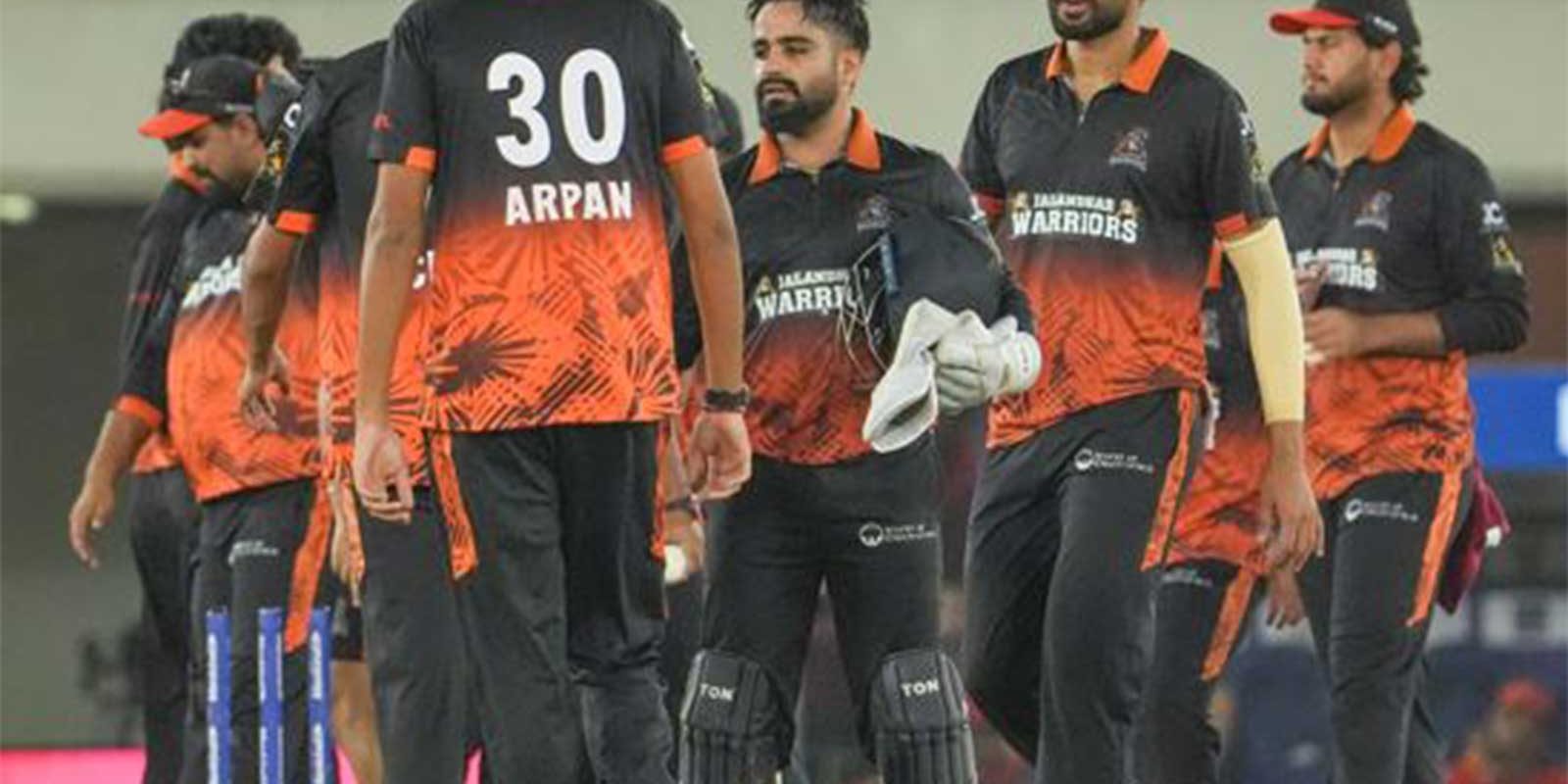 Jalandhar Warriors edge Ludhiana Lions by seven runs in Sher-E-Punjab T20 League