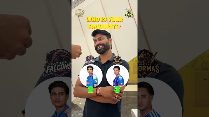 🎙️ The ultimate Punjab cricket debate! Gill ❤️ or Abhishek 💙 who gets your vote?