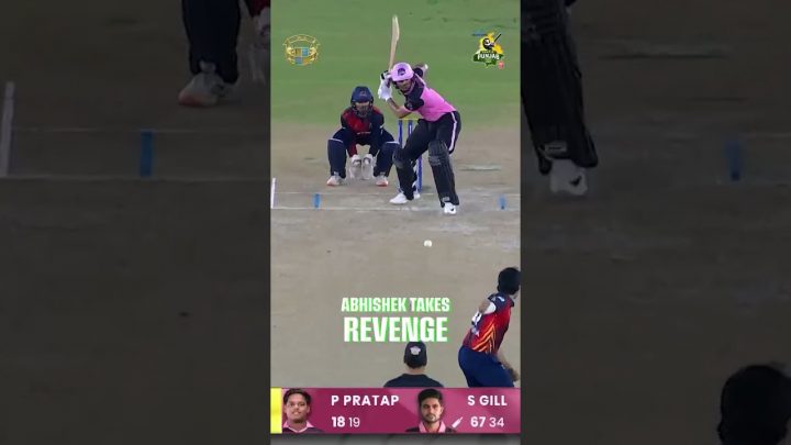 Gill started the fireworks 💥 but Abhishek had the final roar 🔥 The Punjab boys’ battle had it all!