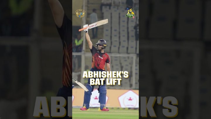 A Fearless Fifty From Abhishek Sharma in Mankind Pharma Sher-e-Punjab T20 League 2026