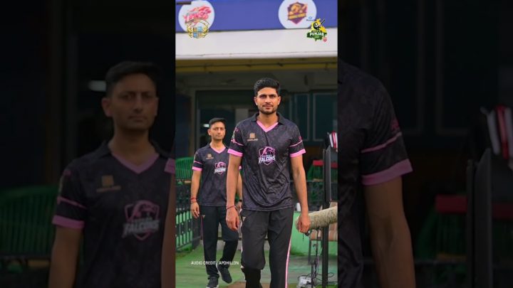 Shubman Gill walks into the battlefield, ready to lead the charge for Fazilka Falcons. 🦅🏏
