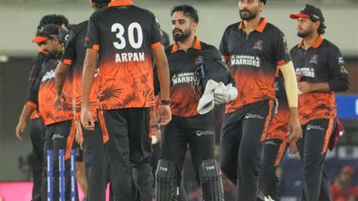 Jalandhar Warriors edge Ludhiana Lions by seven runs in Sher-E-Punjab T20 League